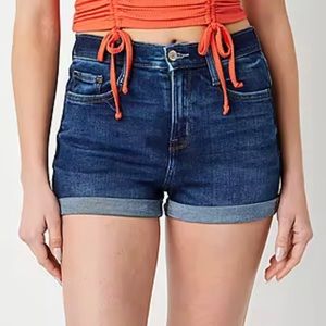 Arizona Women’s Juniors High Rise Denim Short Jean Short